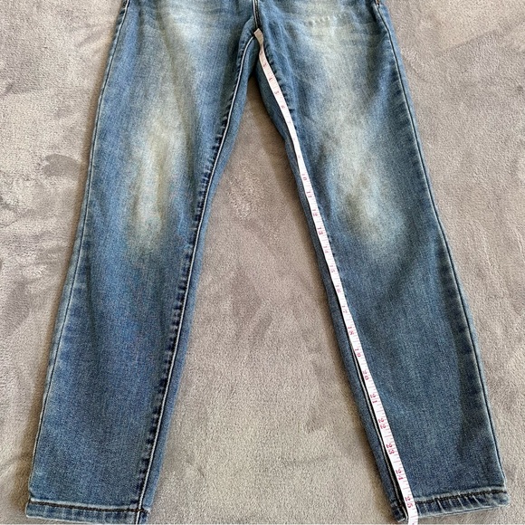 Guess Mid-Wash Curvy Mid Rise Skinny Ankle Length Women’s Jeans - Picture 6 of 7